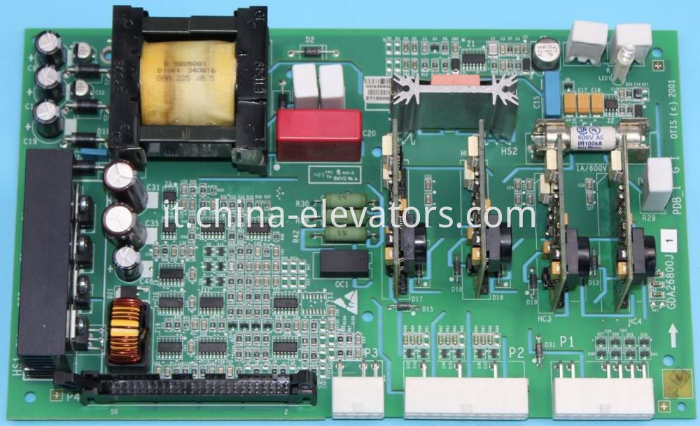 OTIS Elevator OVF20 Inverter PCB GDA26800J1